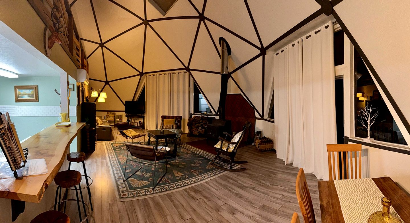 Unique and Secluded Dome Getaway near Sacramento, California
