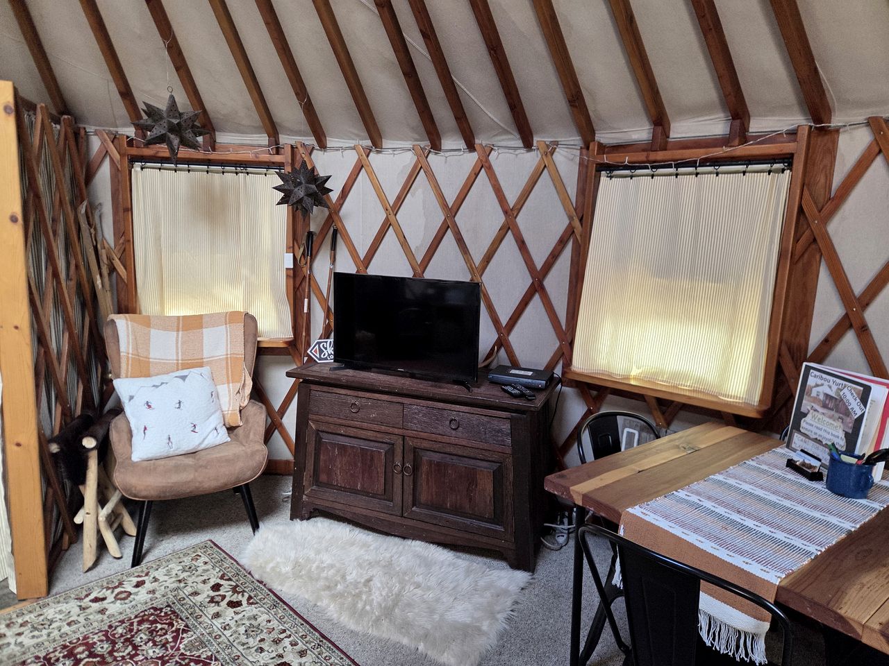 Secluded Cozy Yurt for Luxury Camping near Pocatello, Idaho