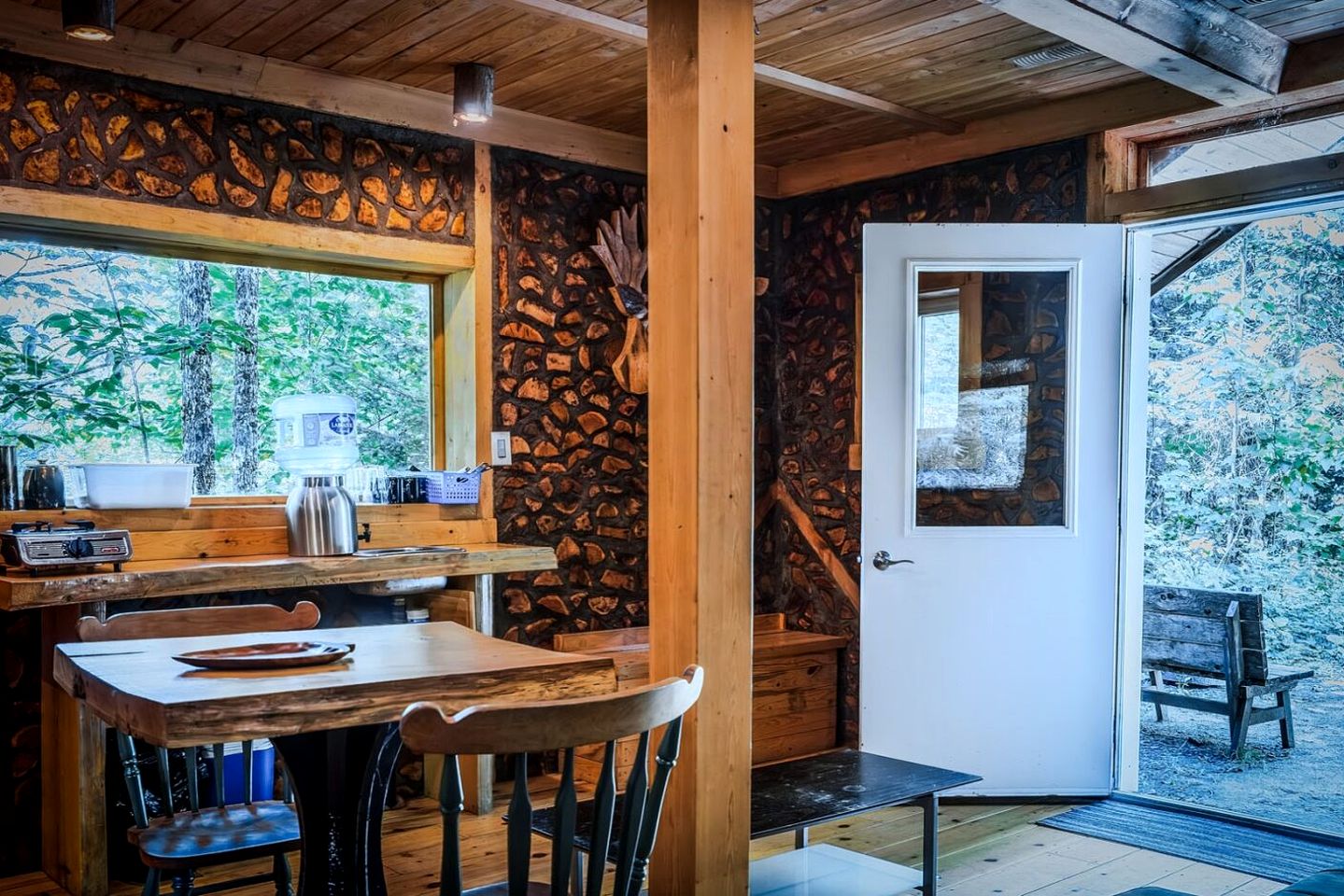 Rustic Camping Cabin on 200 Acres of Protected Forest in Harrington, Quebec