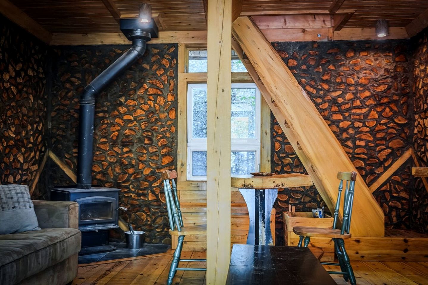 Rustic Camping Cabin on 200 Acres of Protected Forest in Harrington, Quebec