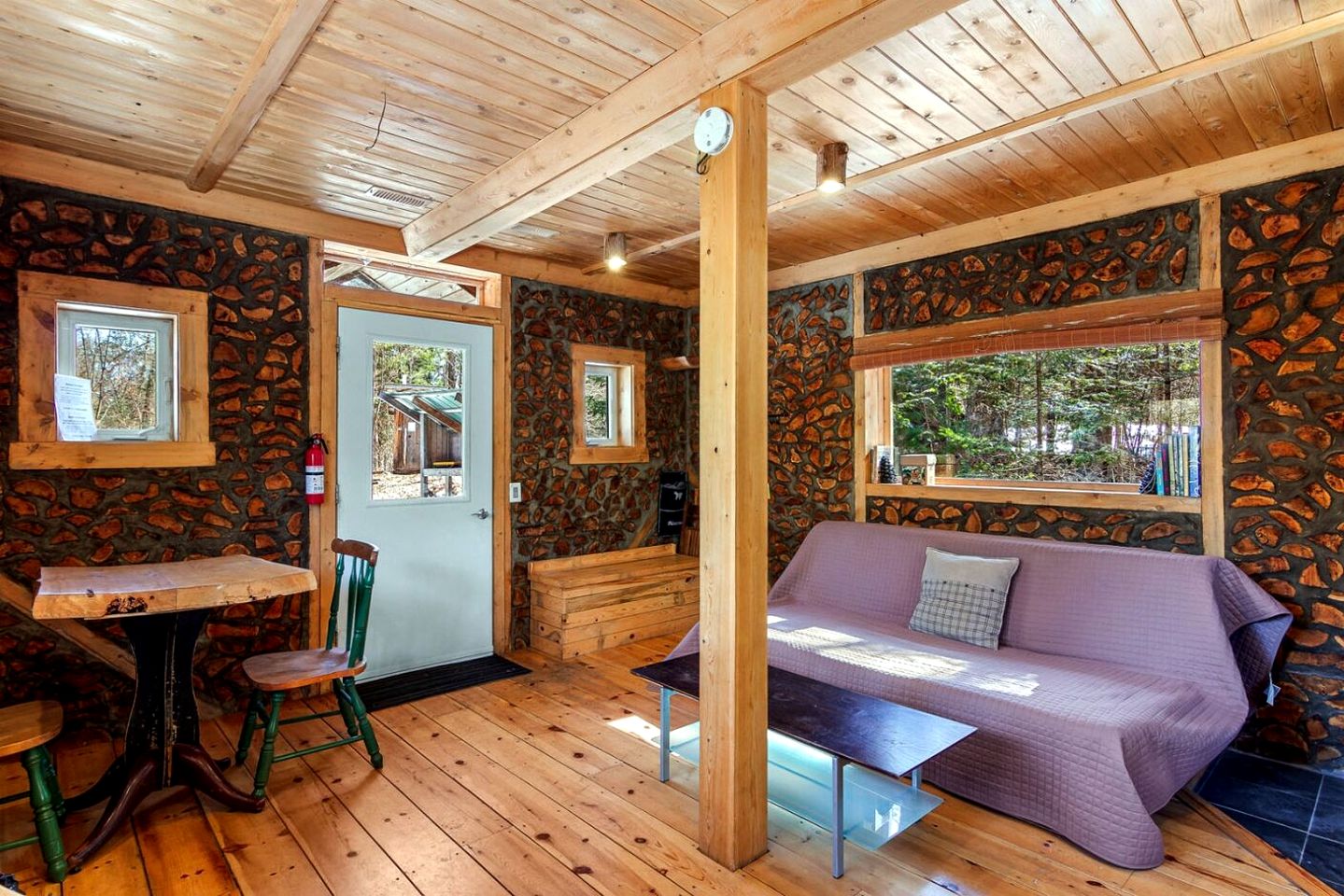 Rustic Camping Cabin on 200 Acres of Protected Forest in Harrington, Quebec