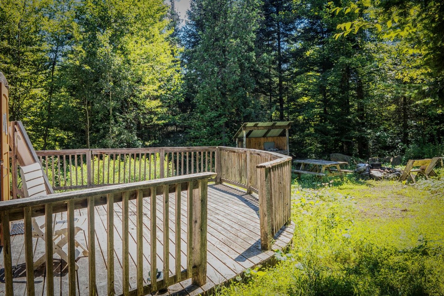 Authentic Yurt Rental at Luxury Camping Site near Mont - Tremblant National Park