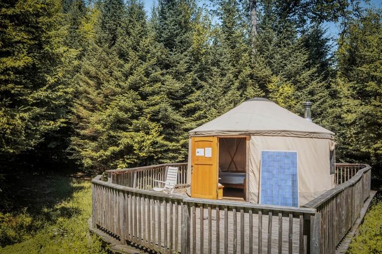 Yurts (Canada, Harrington, Quebec)