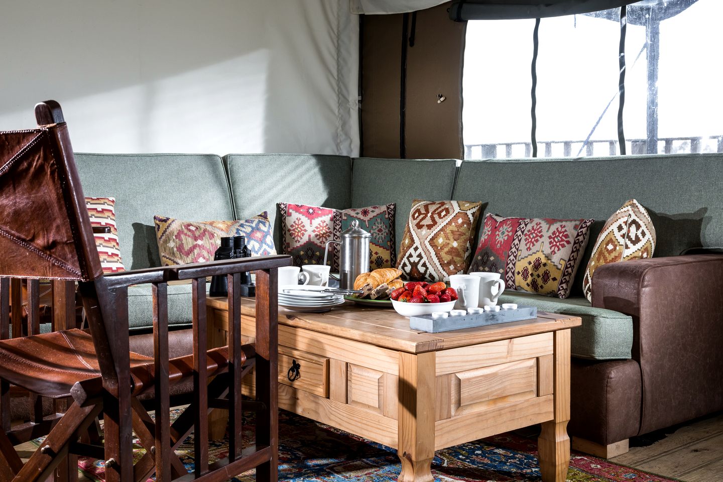 Secluded Tented Cabin Located in the Bowland Forest of Lancashire, England