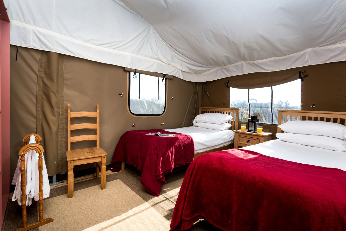 Secluded Tented Cabin Located in the Bowland Forest of Lancashire, England