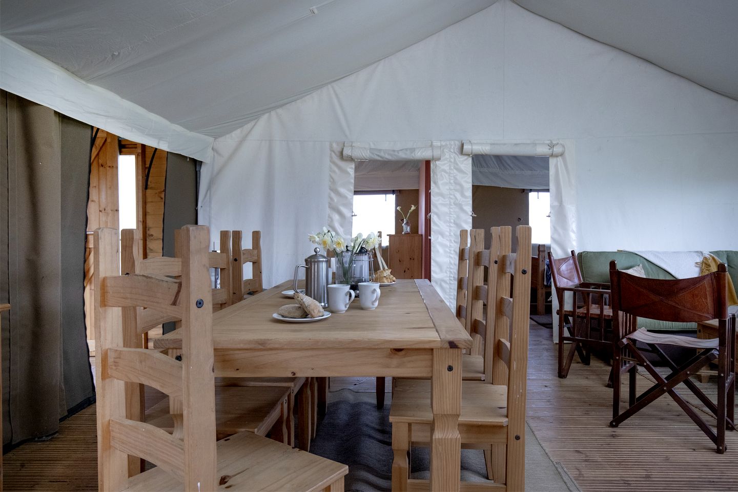 Rustic Tented Cabin for Six Guests in Rutland County, England