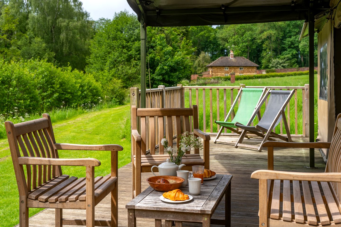 Rustic Tented Cabin for Six Guests in Rutland County, England