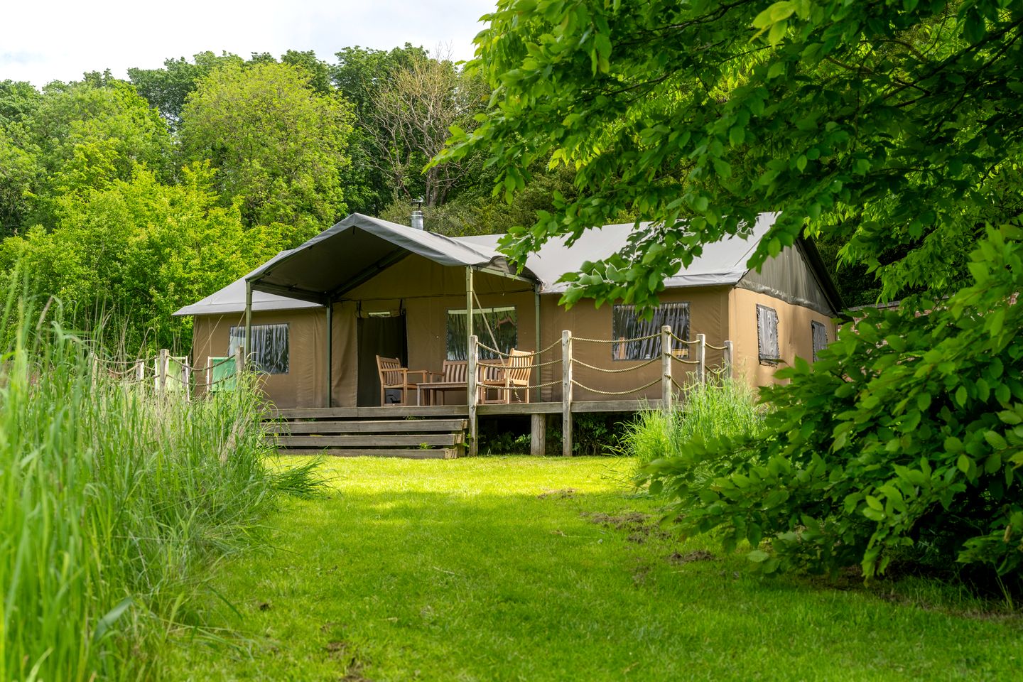 Rustic Tented Cabin for Six Guests in Rutland County, England