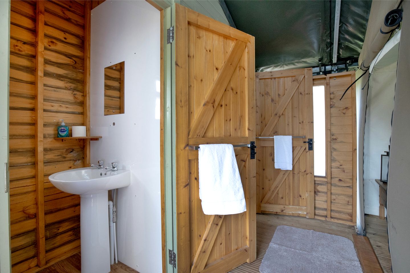 Furnished Tented Cabin for Luxury Camping in Suffolk County, England