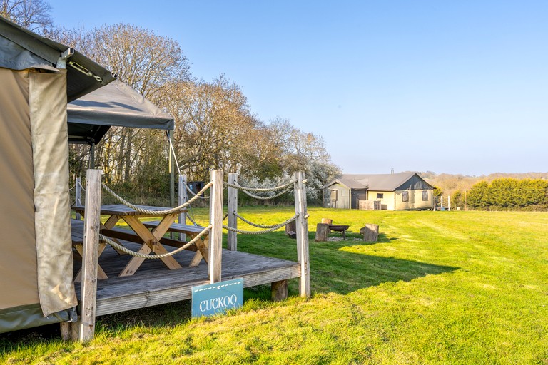 Safari Tents (United Kingdom, Sweffling, England)