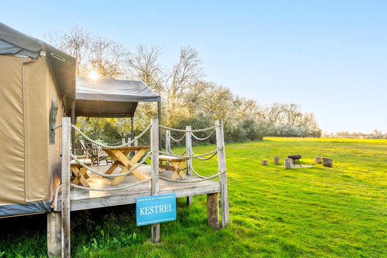 Safari Tents (United Kingdom, Sweffling, England)