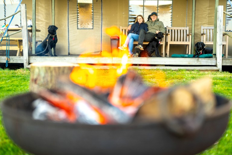 Safari Tents (United Kingdom, Sweffling, England)