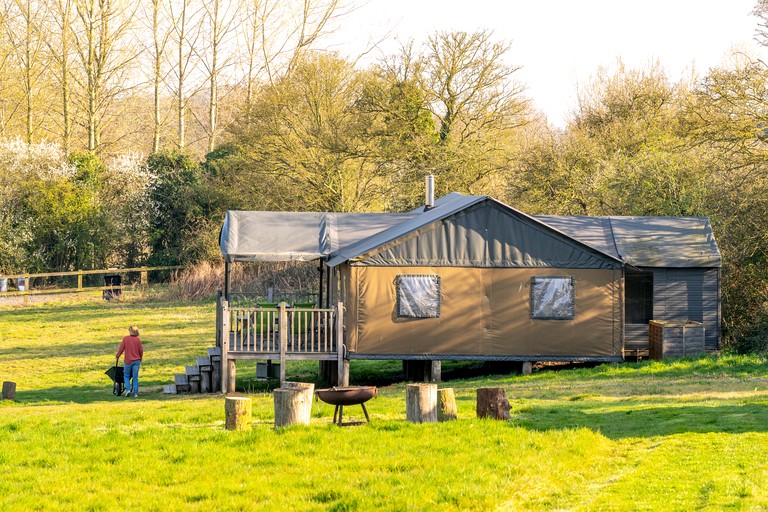 Safari Tents (United Kingdom, Sweffling, England)