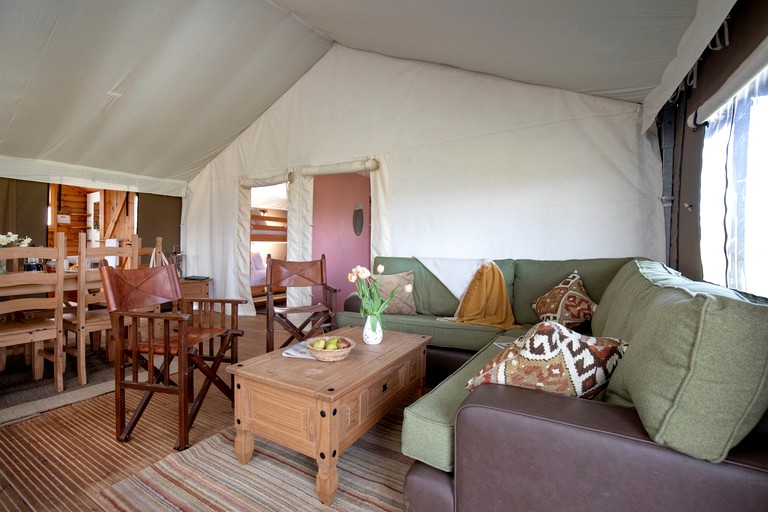 Safari Tents (United Kingdom, Sweffling, England)