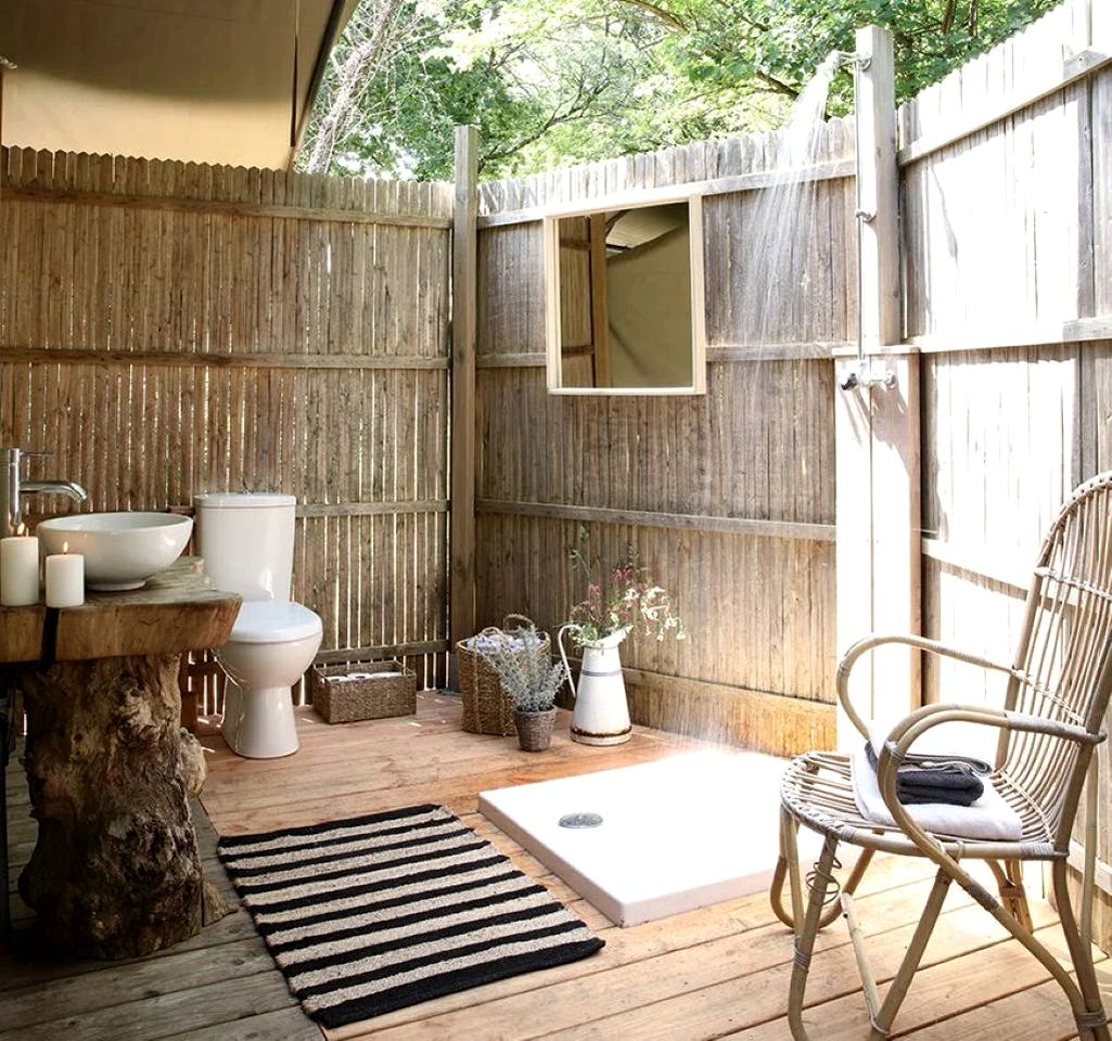 Tented Cabins for Couples or Families near Beach in Brittany, France