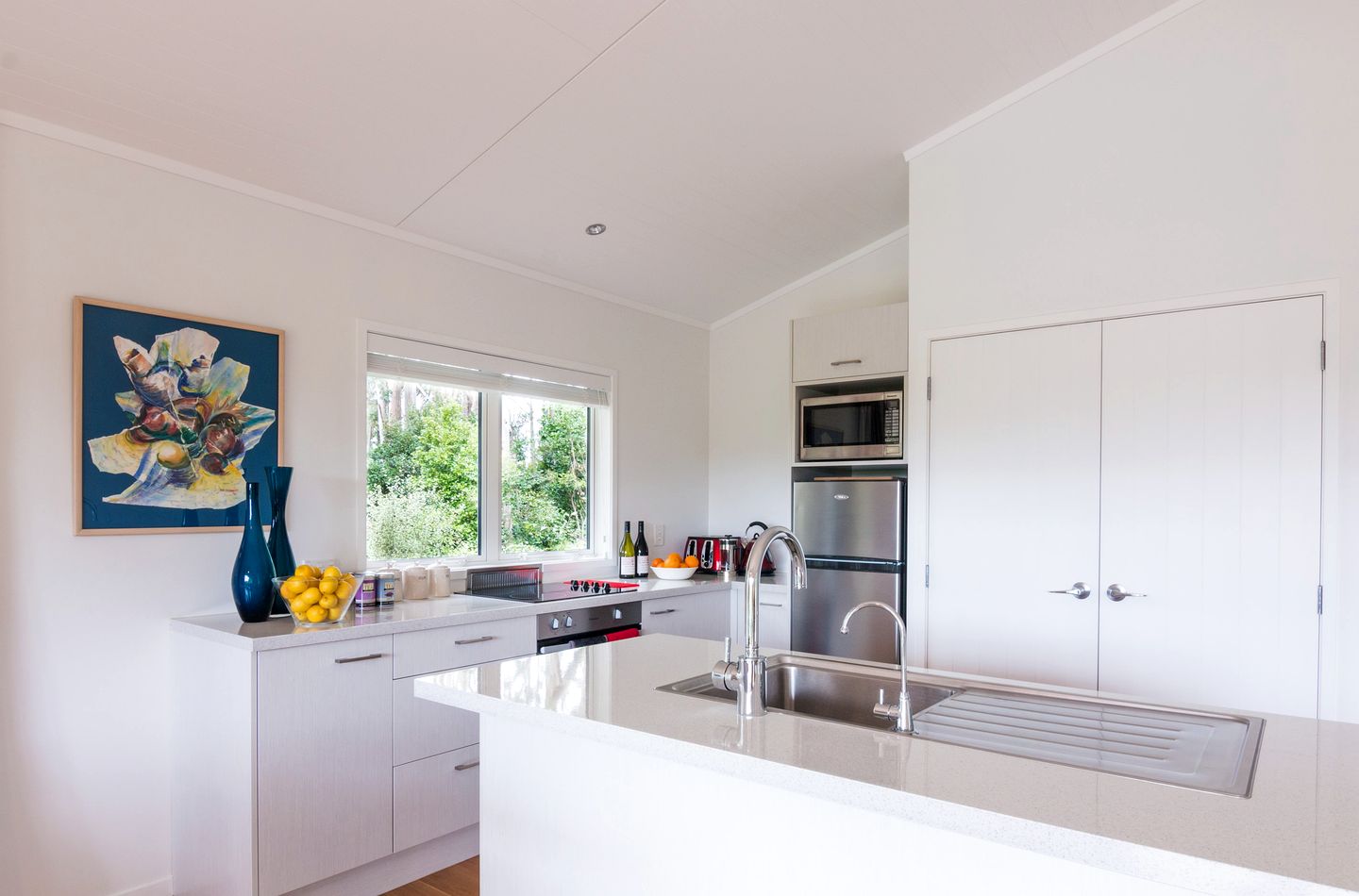 A quiet garden retreat where birdsong sets the pace., New Zealand