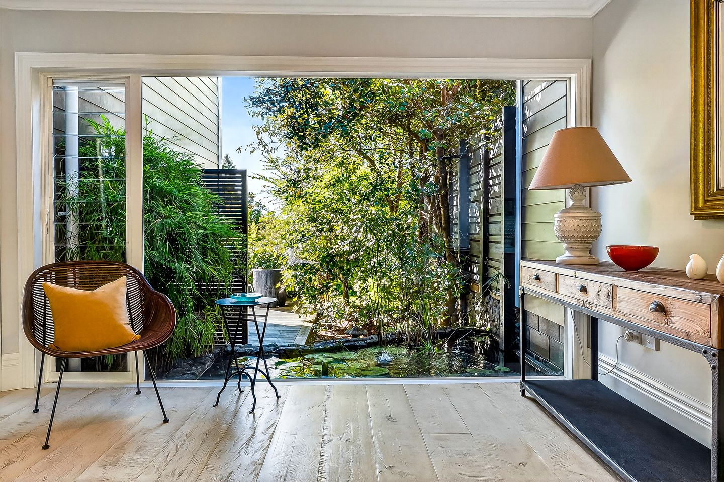 A quiet garden retreat where birdsong sets the pace., New Zealand