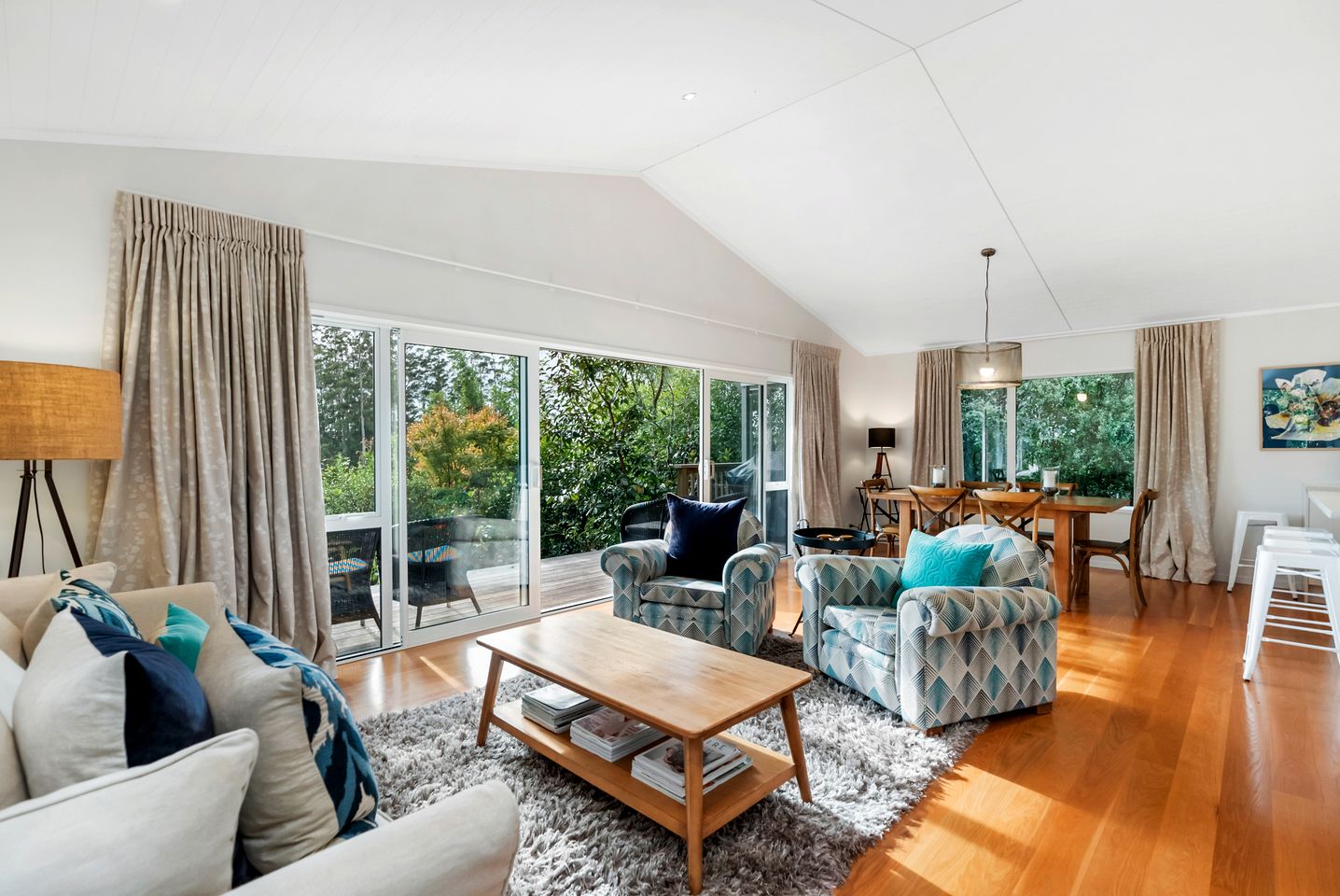 A quiet garden retreat where birdsong sets the pace., New Zealand