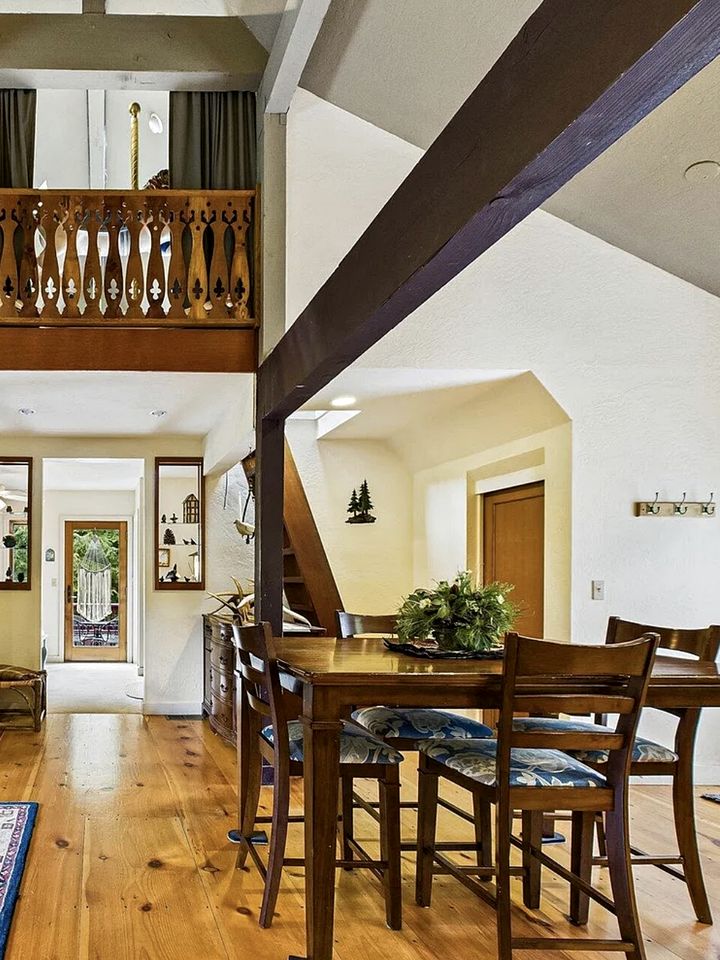 Upscale Farmhouse Cabin Encircled by Redwoods, Northern California