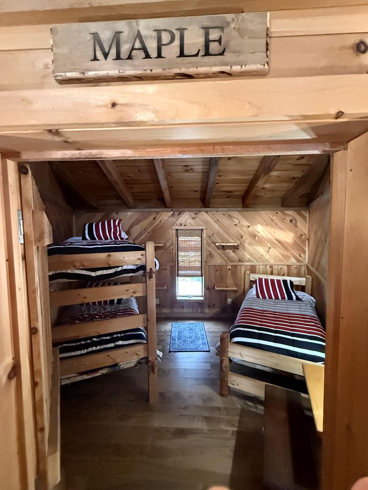 Upscale Rustic Cabin Surrounded by Spacious Pennsylvania Countryside near Pine Creek Gorge