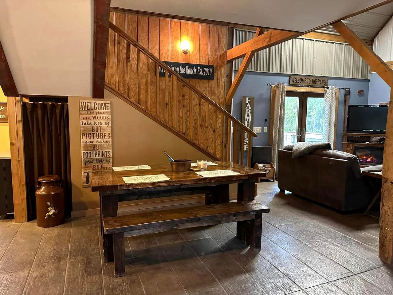 Renovated Barn Getaway on a Ranch in Winona, Minnesota