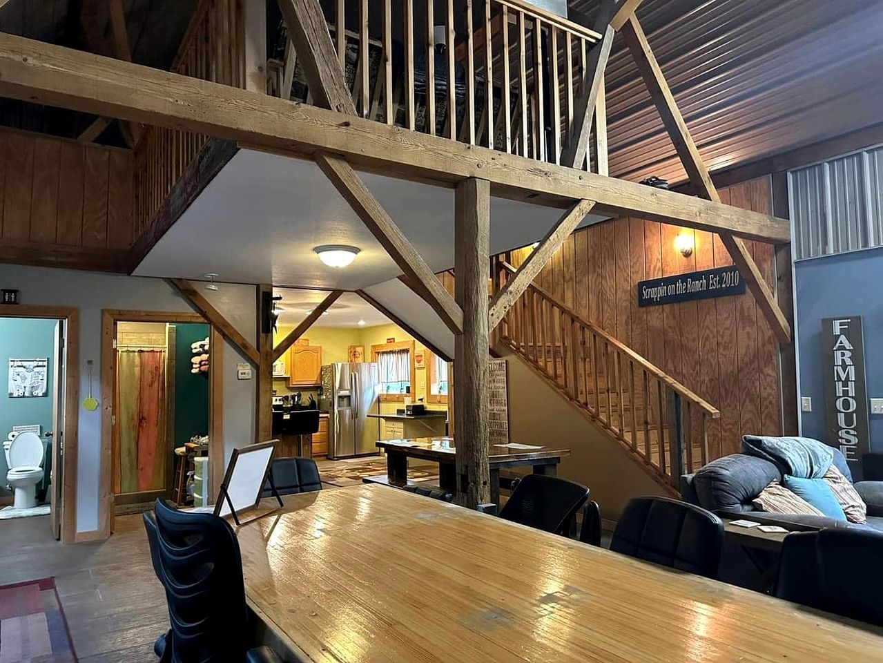 Renovated Barn Getaway on a Ranch in Winona, Minnesota