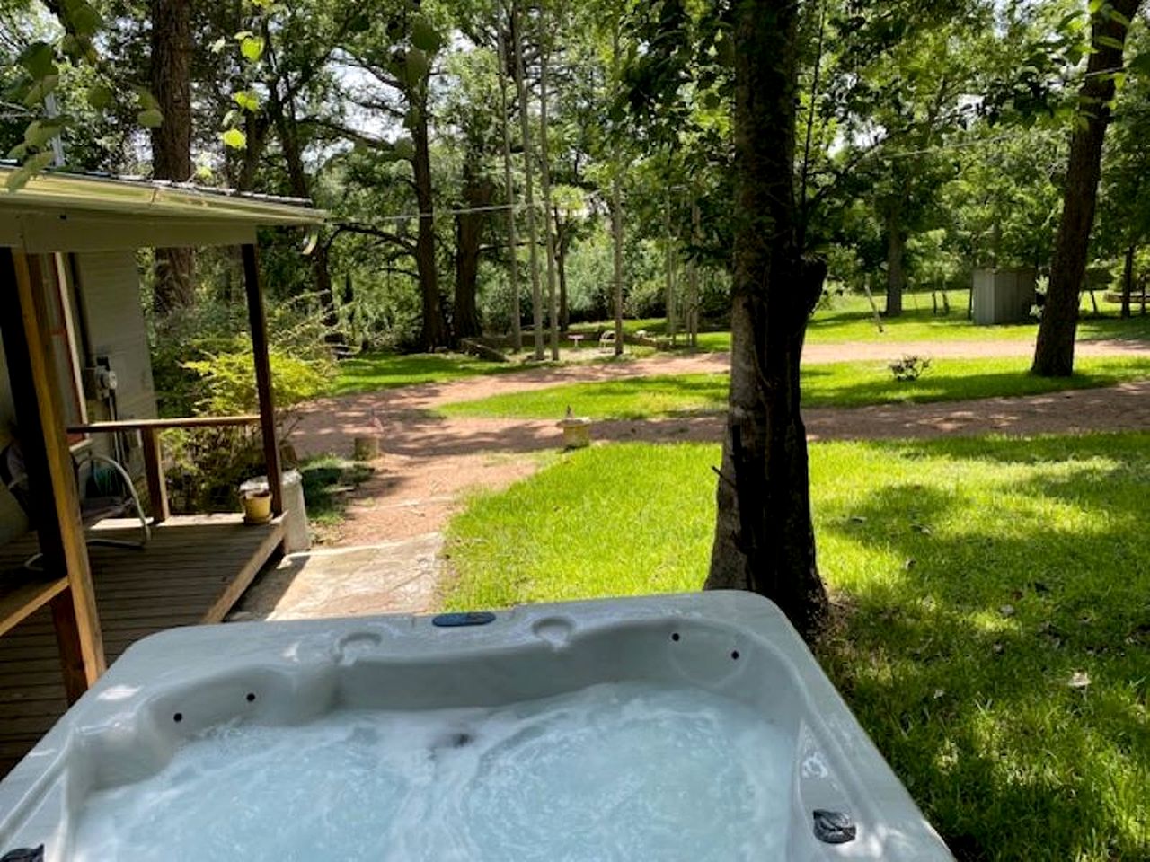 Lovely Creekside Vacation Rental for a Country Honeymoon in Fredericksburg, Texas