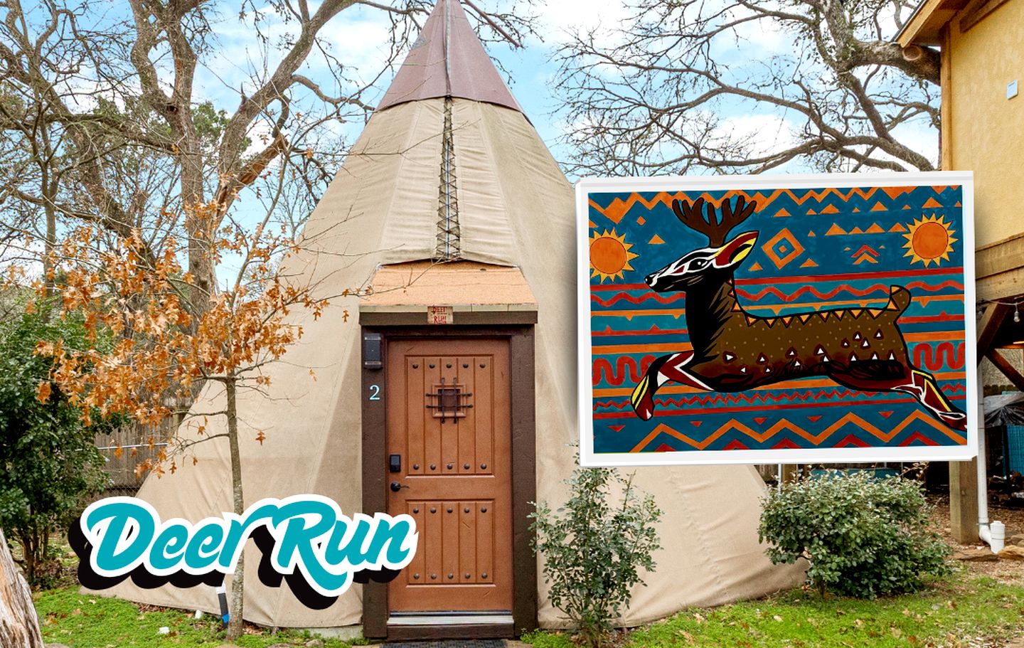 Traditional Tipis with Fully Modern Interiors, Texas