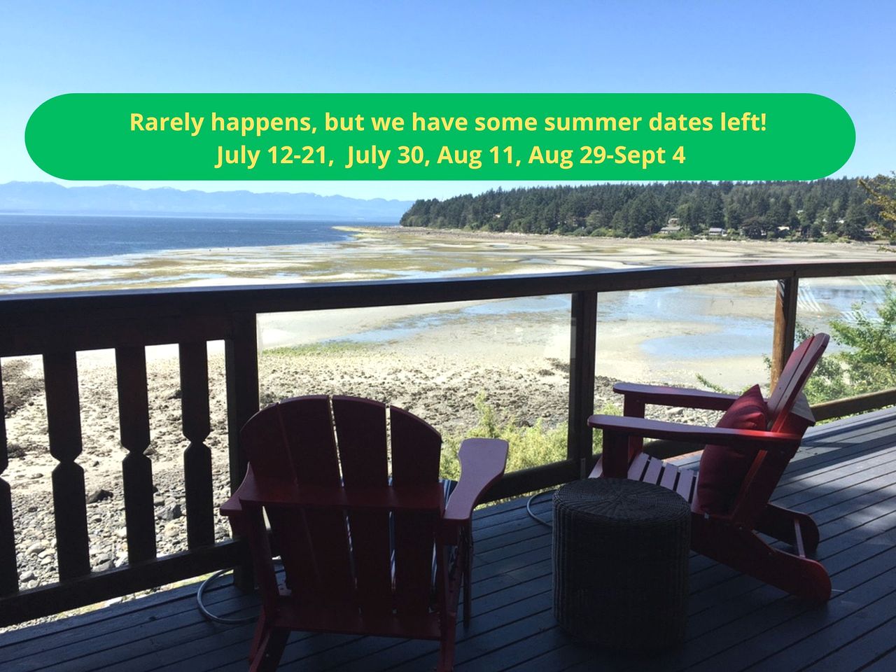 Family-Friendly Beachside Cottage Rental on Texada Island, British Columbia