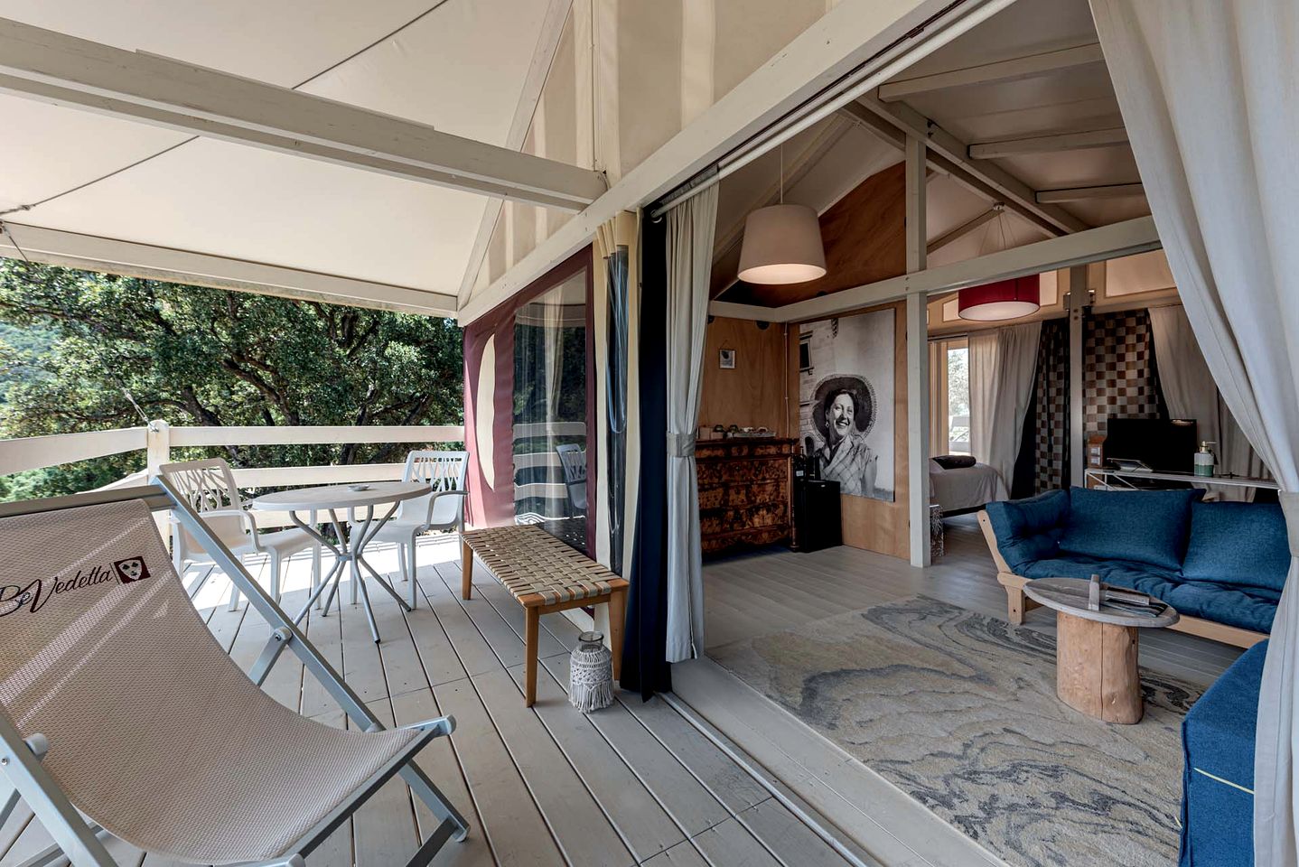 Upscale Tented Cabins Tucked Away in the Picturesque Italian Landscape of Scarlino Maremma