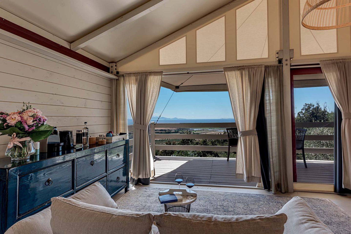Upscale Tented Cabins Tucked Away in the Picturesque Italian Landscape of Scarlino Maremma