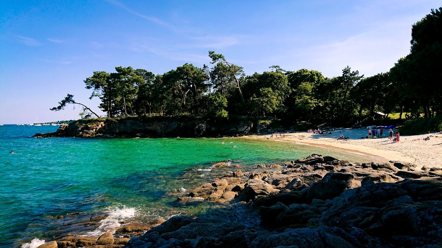 Serene Bell Tents near Beach in Brittany, France