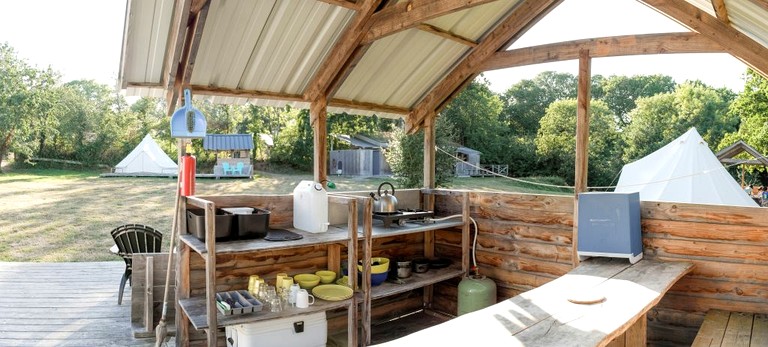 Bell Tents (France, Beg-Meil, Brittany)