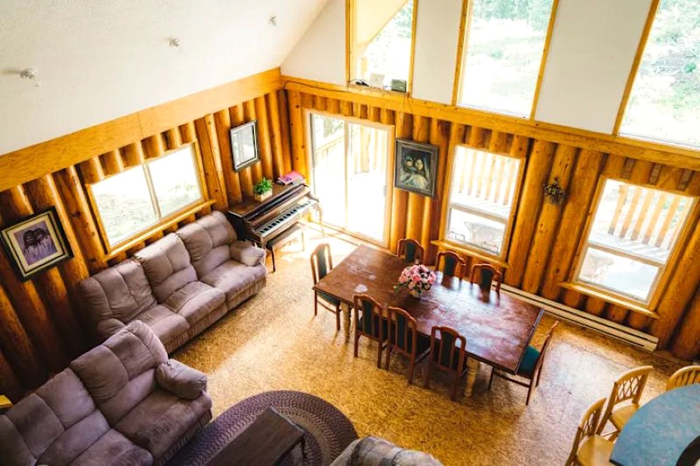 Family-Friendly Log Cabin on a Ranch in Bridge River Valley, British Columbia