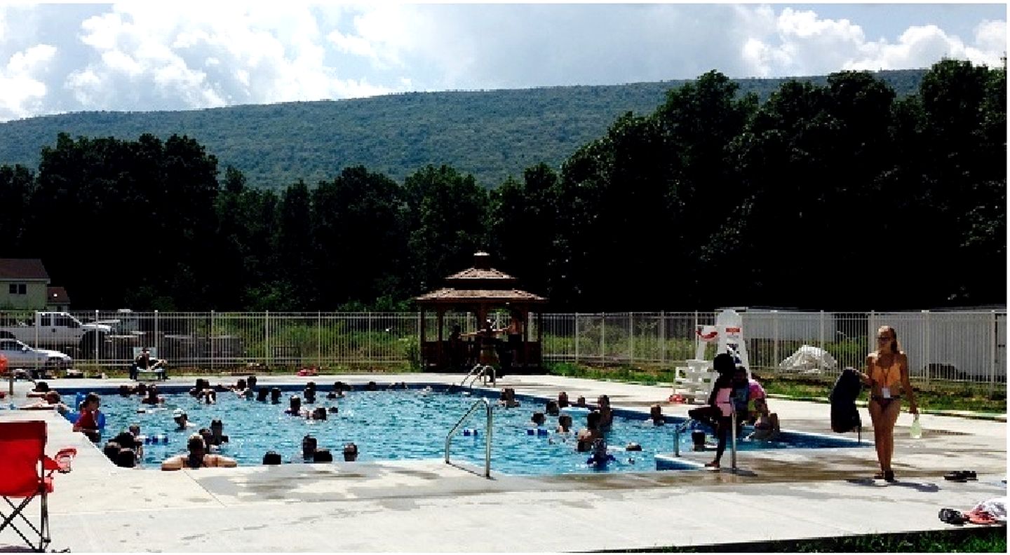 Rustic Cabin Rental on Family-Friendly Campsite near Harrisburg, Pennsylvania