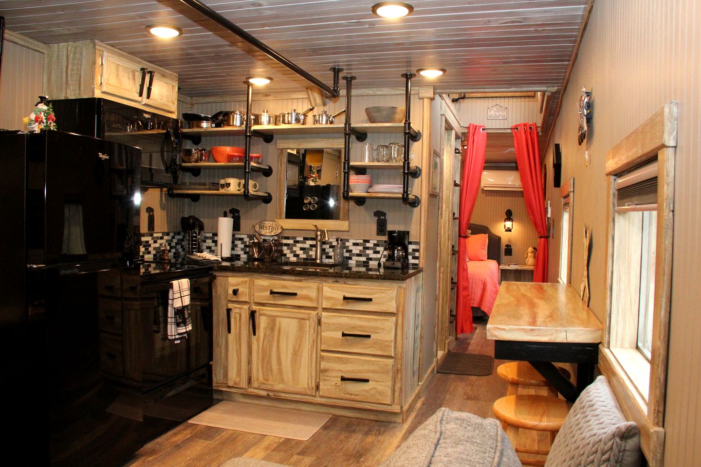 Unique Caboose Accommodation for a Getaway near Asheville, North Carolina