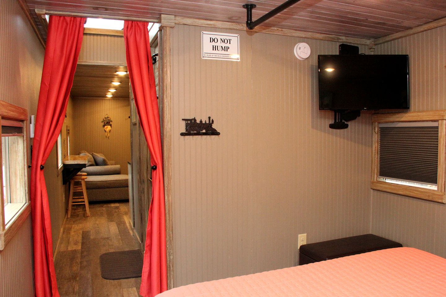 Unique Caboose Accommodation for a Getaway near Asheville, North Carolina