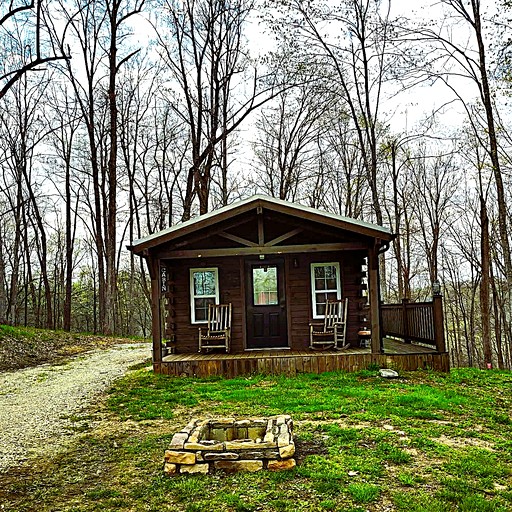 Log Cabins (United States of America, Genoa, West Virginia)