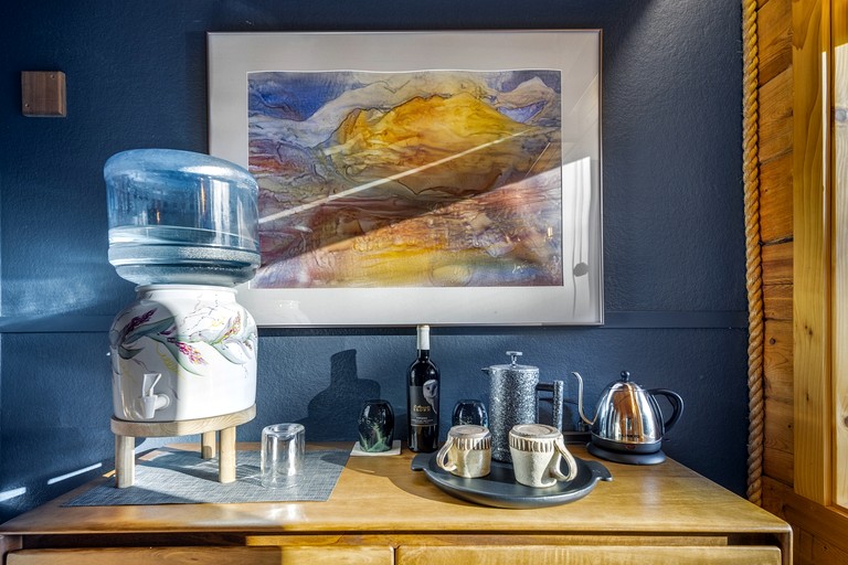 Cabins (United States of America, Halibut Cove, Alaska)