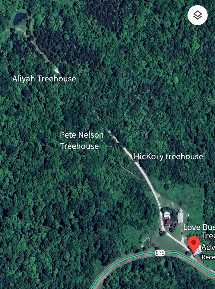 Magical Family Tree House in Secluded Woodland near Germantown, Kentucky