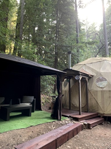 The Yurt at Camp Cruz Redwood Retreat | Yurts (Watsonville, California, United States of America)