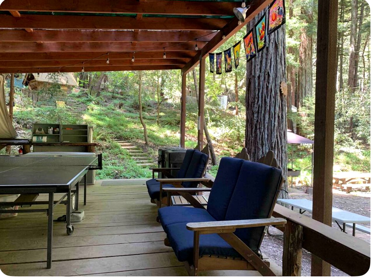 Peaceful Nature Glamping Retreat with Private Yurt and Outdoor Amenities near Watsonville, California