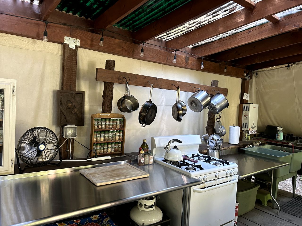 Peaceful Nature Glamping Retreat with Private Yurt and Outdoor Amenities near Watsonville, California