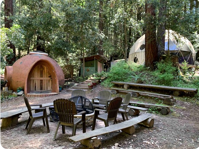 The Yurt at Camp Cruz Redwood Retreat | Yurts (Watsonville, California, United States of America)