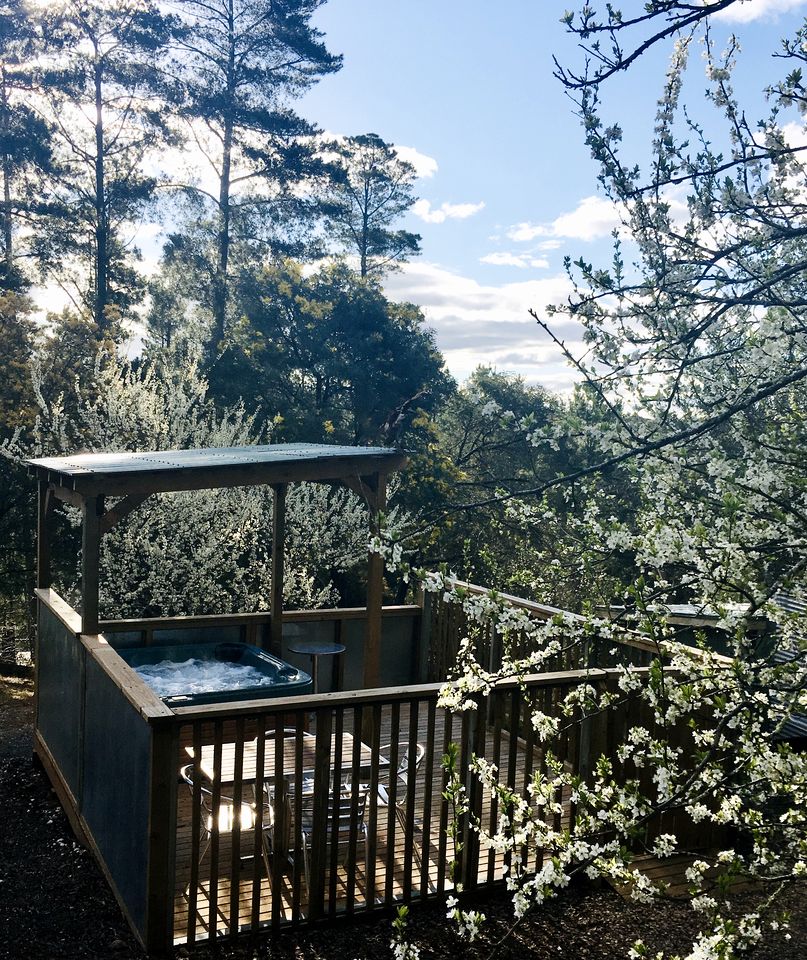 Modern Cabin Rental near Natural Mineral Springs in Daylesford, Victoria