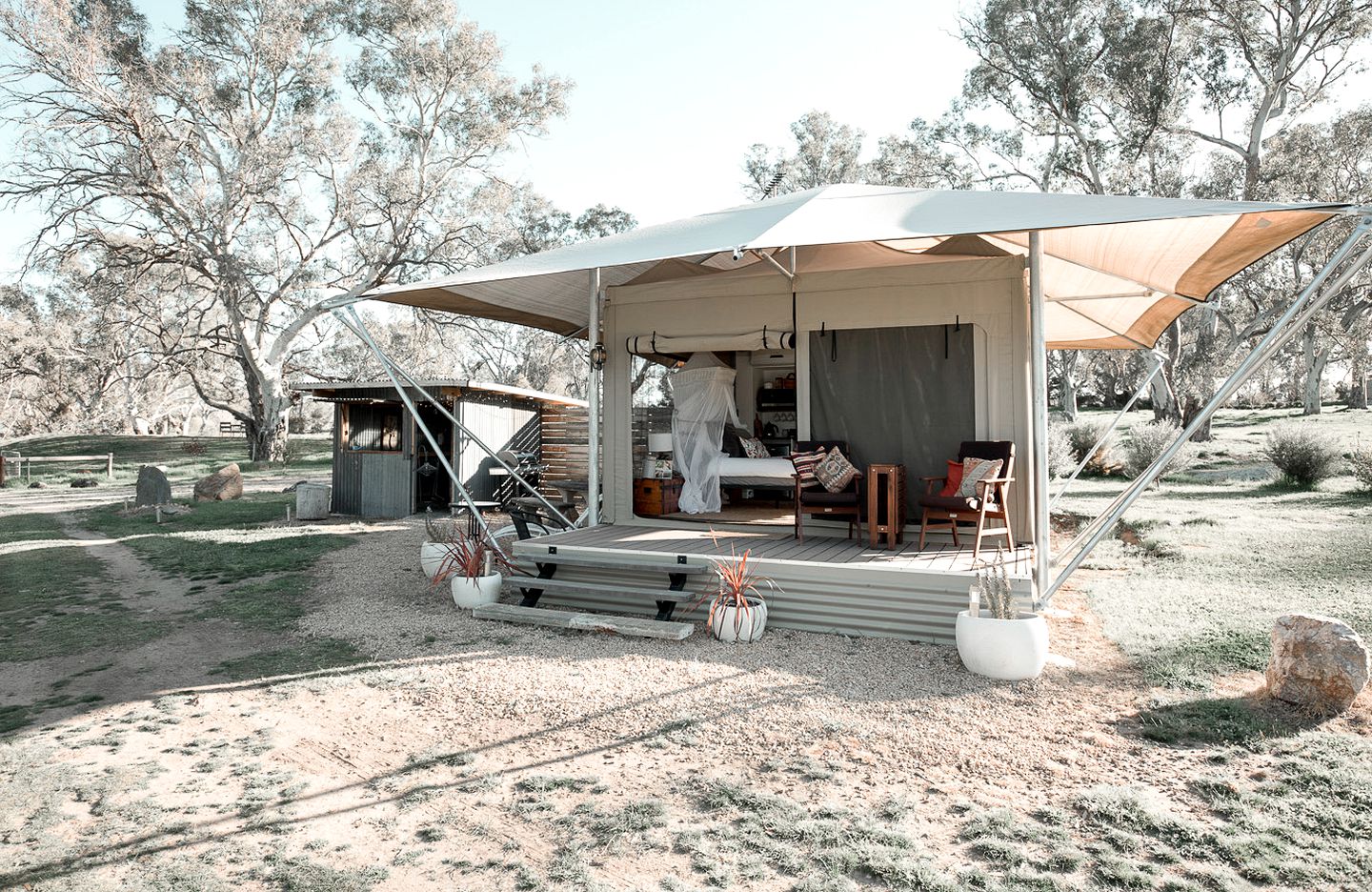 Luxurious Tent Rental for a Glamping Experience near Adelaide, South Australia