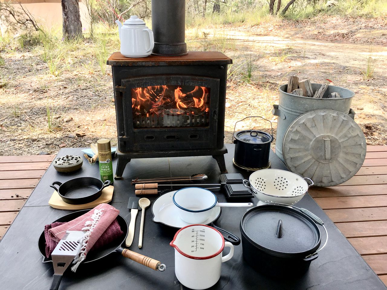 Secluded Glamping Tent with Views of Mount Yengo in Bucketty, New South Wales