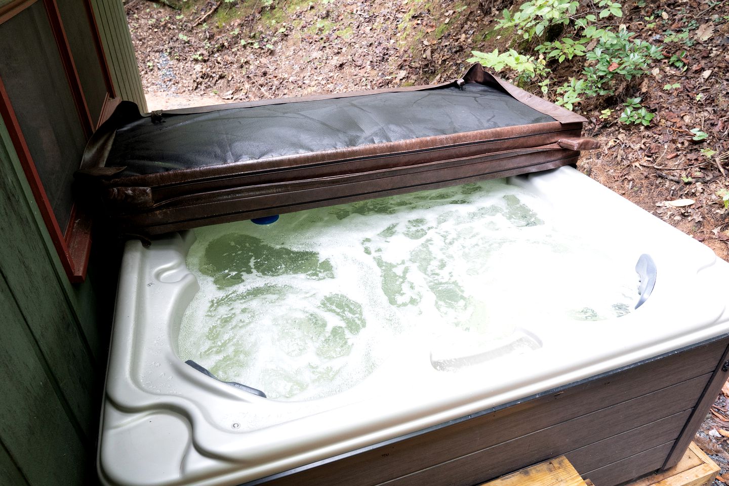 Pet-Friendly Cabin with a Private Hot Tub in Bostic, North Carolina