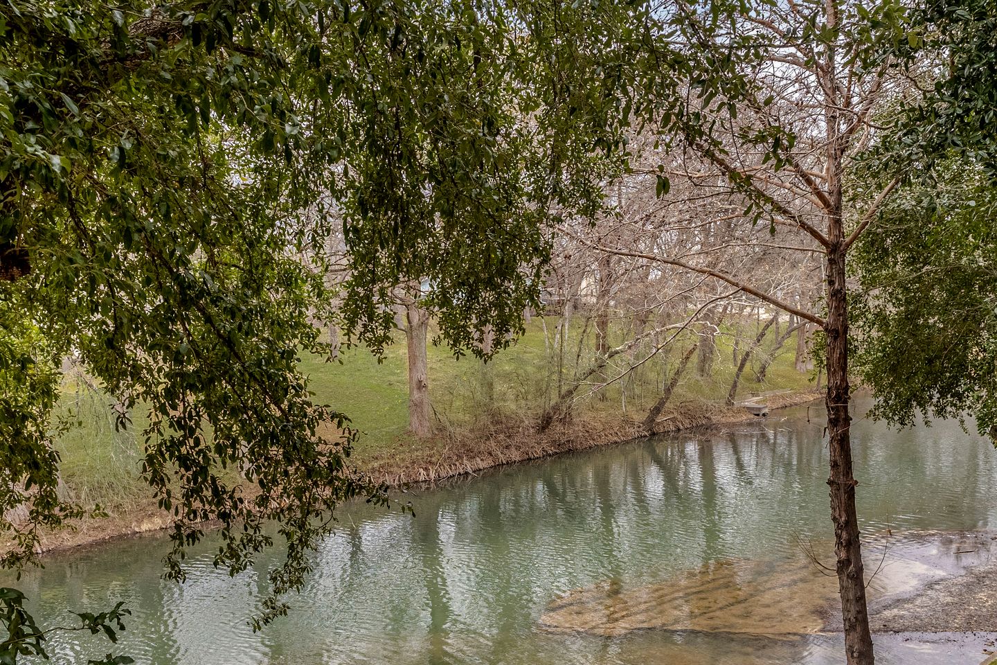 Spacious Cabin Rental Overlooking the Guadalupe River near Austin, Texas