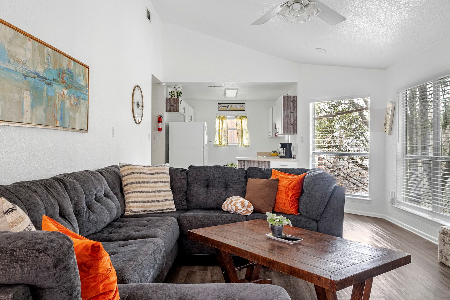 Spacious Cabin Rental Overlooking the Guadalupe River near Austin, Texas